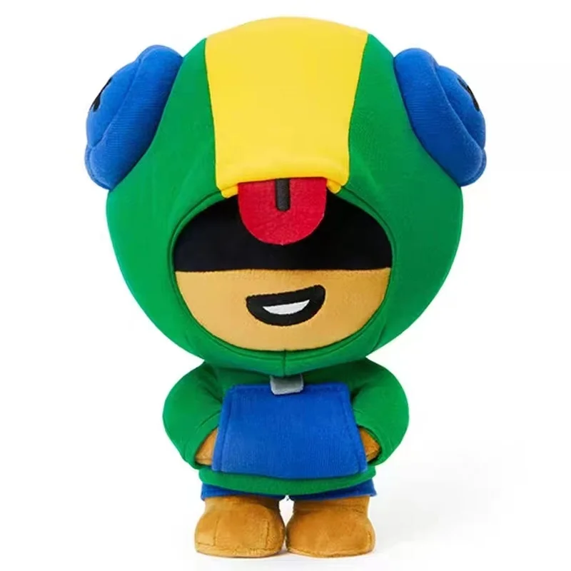 25cm Coc Supercell Leon Spike Plush Toy Cotton Pillow Dolls Game Characters Game Peripherals Gift For - Brawl Stars Plush